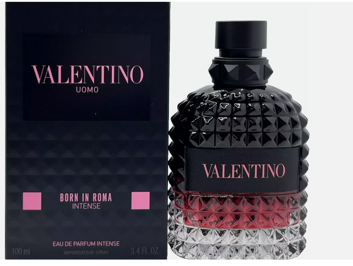 VALENTINO UOMO BORN IN ROMA INTENSE EAU DE PARFUM SPRAY 3.4 Oz / 100 ml FOR MEN