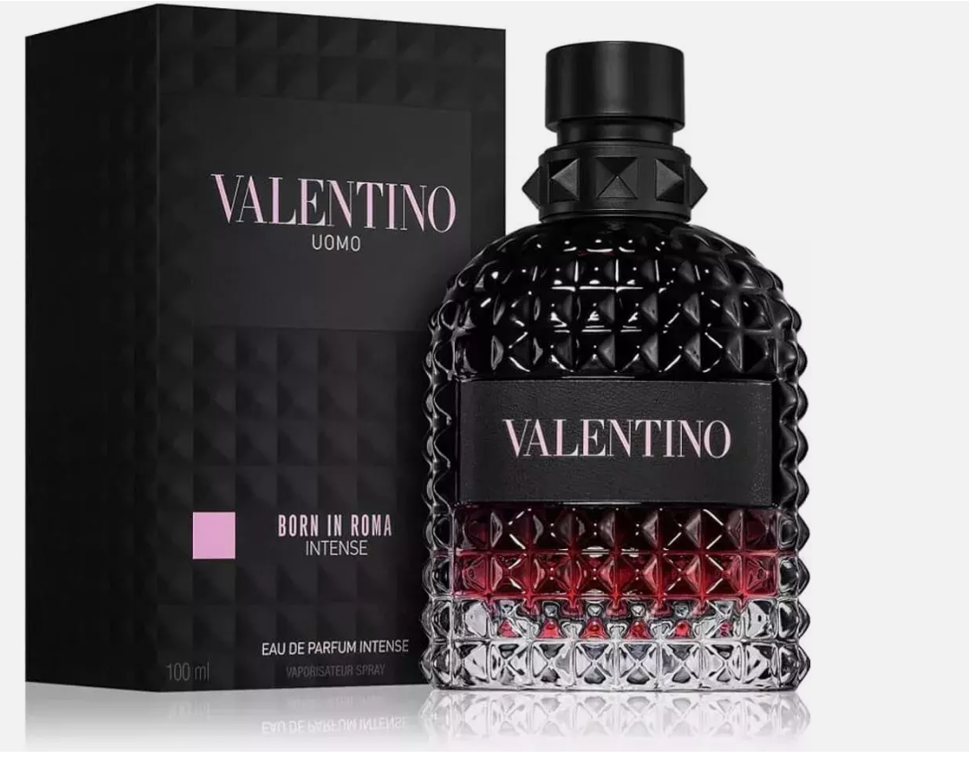 VALENTINO UOMO BORN IN ROMA INTENSE EAU DE PARFUM SPRAY 3.4 Oz / 100 ml FOR MEN