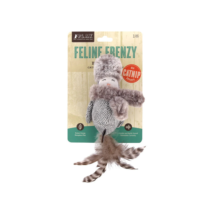 Feline Frenzy Plush Cat Toys -Blissful Birdie