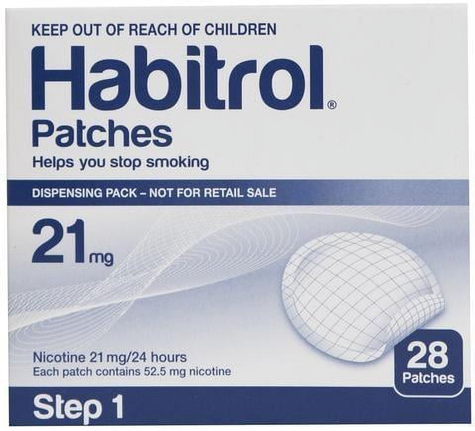 6 Pack - STEP 1 Nicotine Patch 21mg
