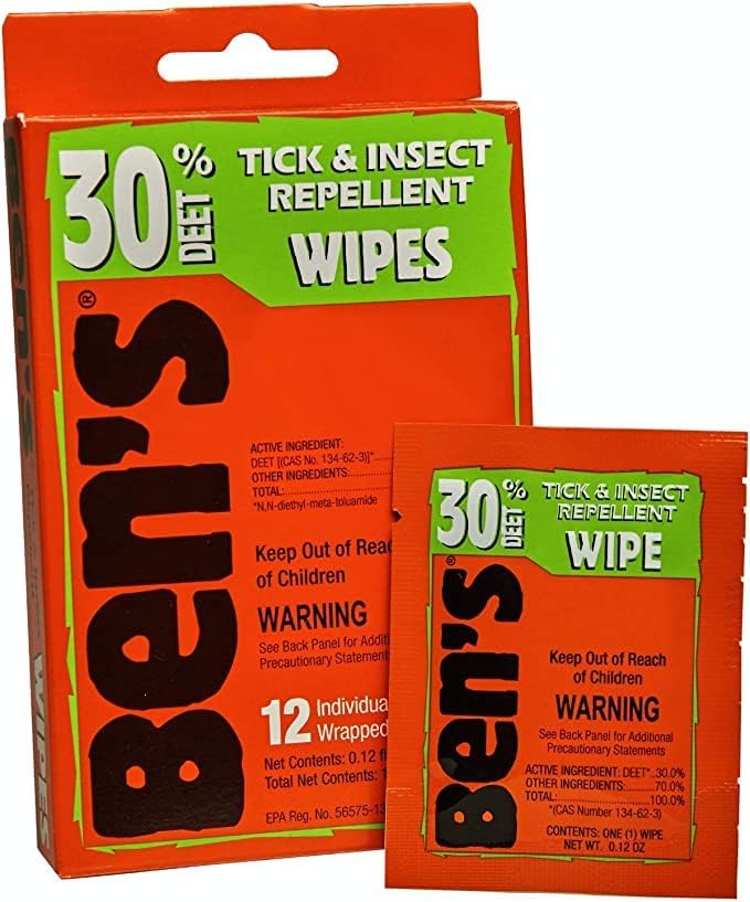 Mosquito Repellent Field Wipes