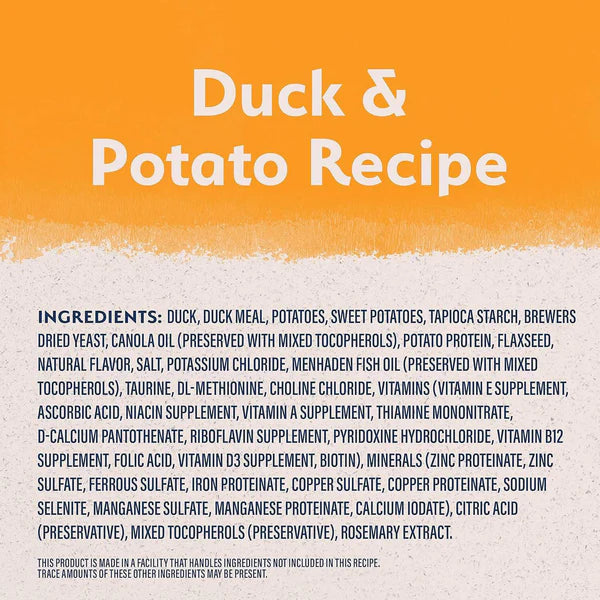 Limited Ingredient Potato & Duck Formula