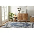 Sakarya Traditional Medallion Area Rug, 7'8"x10'7"