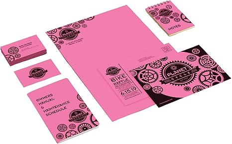 Colored Card Stock,Pack Of 250 Sheets