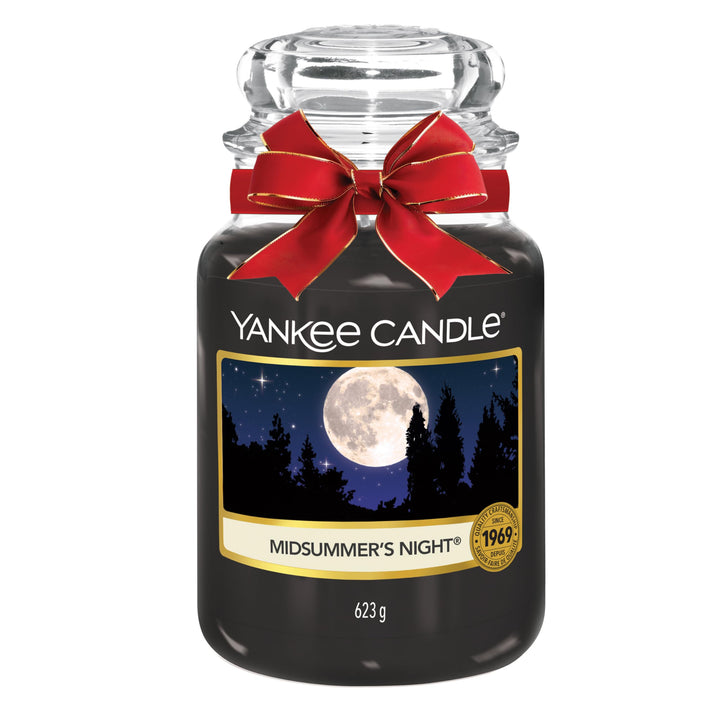 Yankee Candle Scented Candle | Midsummer's Night Large Jar Candle | Long Burning Candles: up to 150 Hours