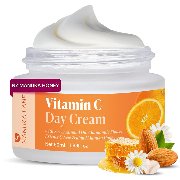 Vitamin C Day Cream with Chamomile Flower Extract
