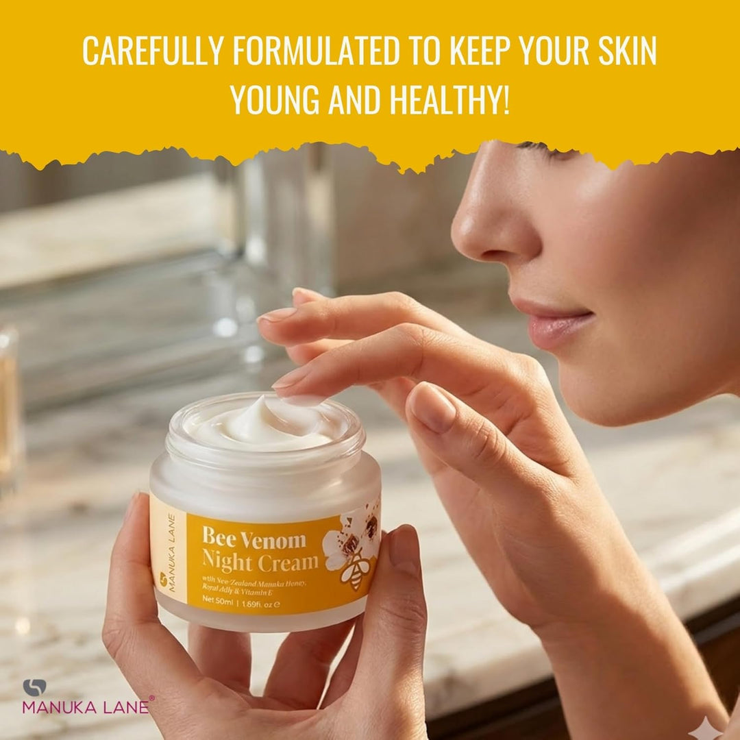 Venom Night Cream with Sweet Almond Oil