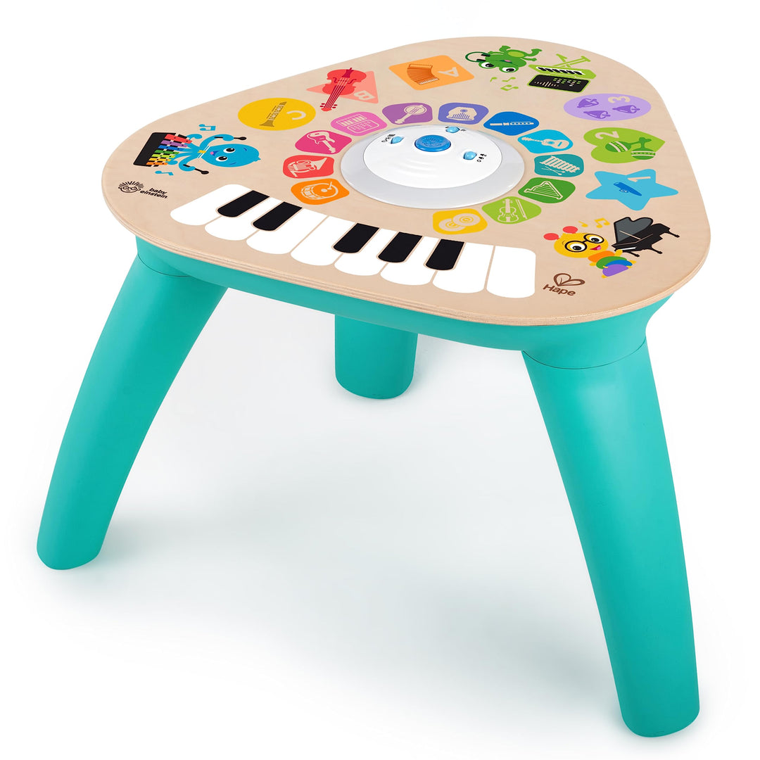 Baby Einstein Clever Composer Tune Table Magic Touch Electronic Wooden Activity Toddler Toy, Ages 12 Months +