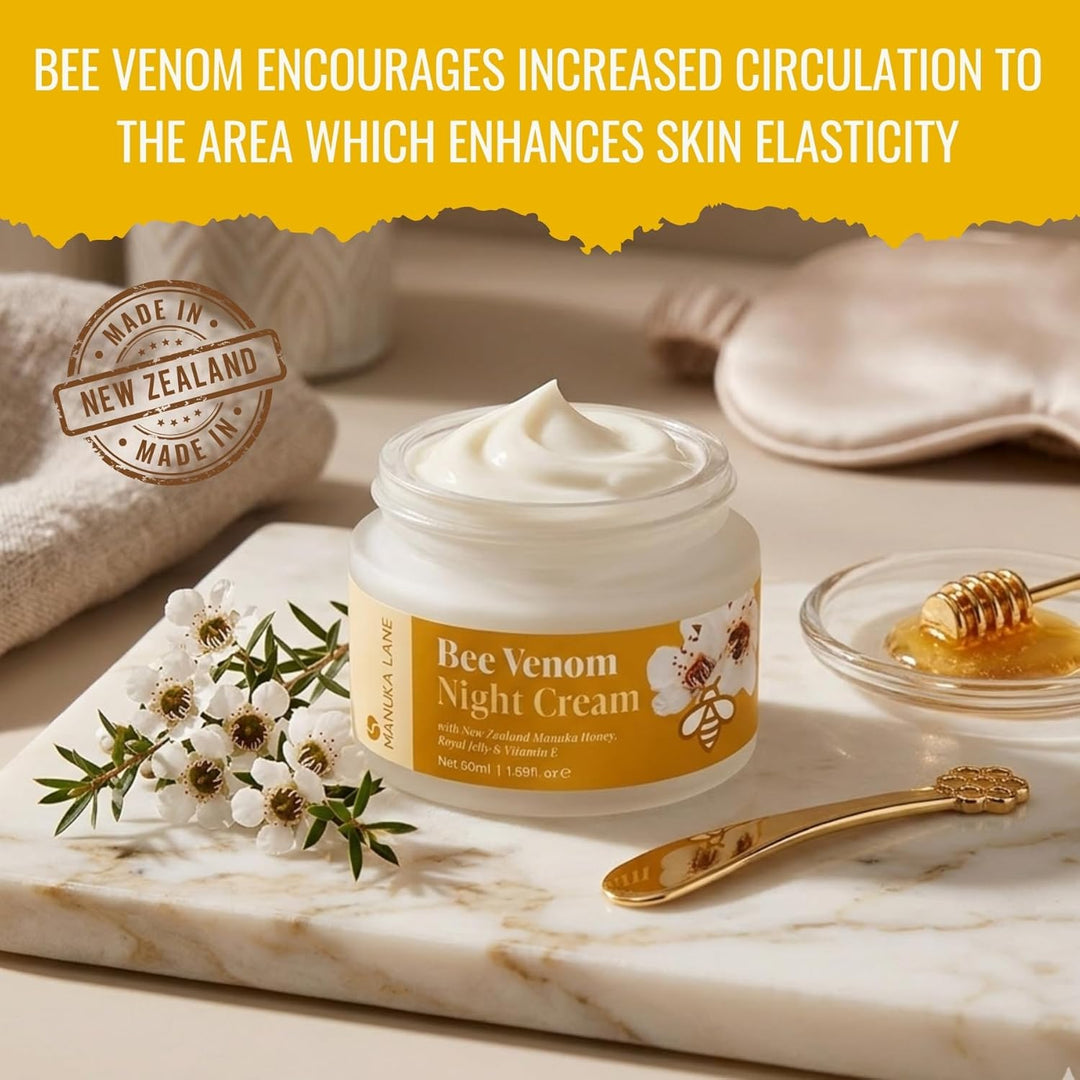 Venom Night Cream with Sweet Almond Oil