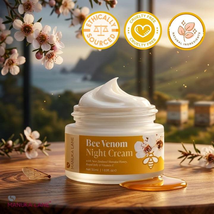 Venom Night Cream with Sweet Almond Oil
