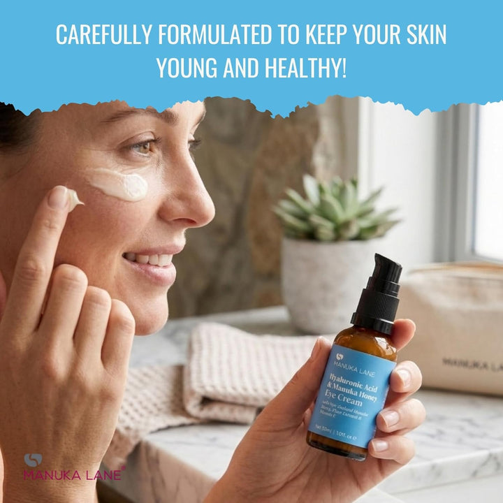 Hyaluronic Acid Eye Cream with Plant Extracts