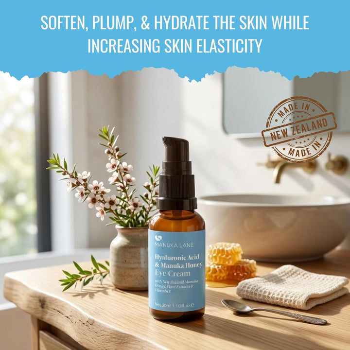 Hyaluronic Acid Eye Cream with Plant Extracts