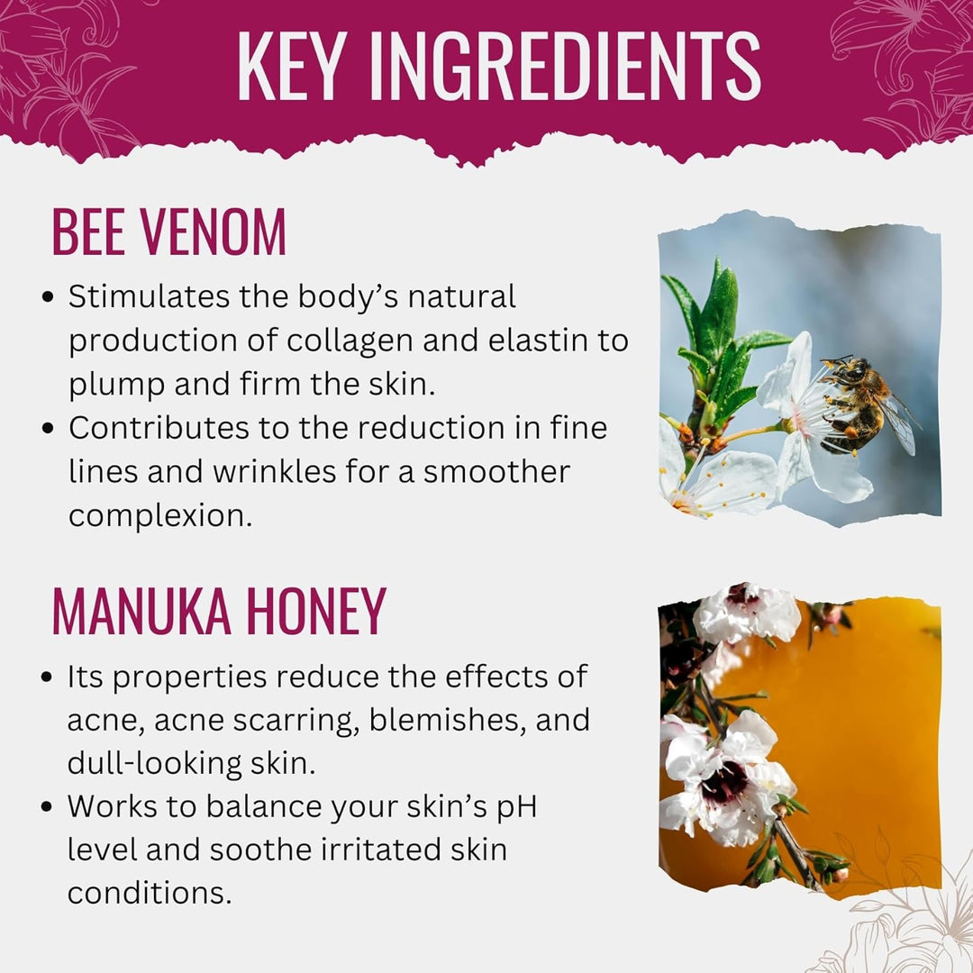 Natural Bee Venom Face Lift Treatment Cream
