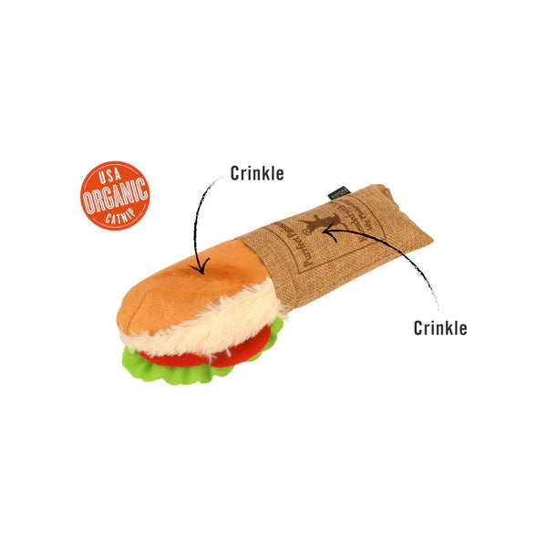 Feline Frenzy Catnip Kicker Tuna Baguette