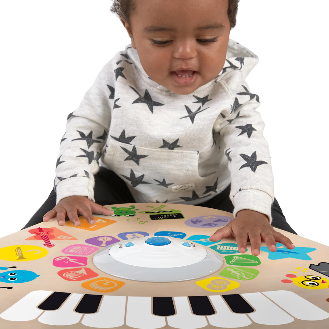 Baby Einstein Clever Composer Tune Table Magic Touch Electronic Wooden Activity Toddler Toy, Ages 12 Months +