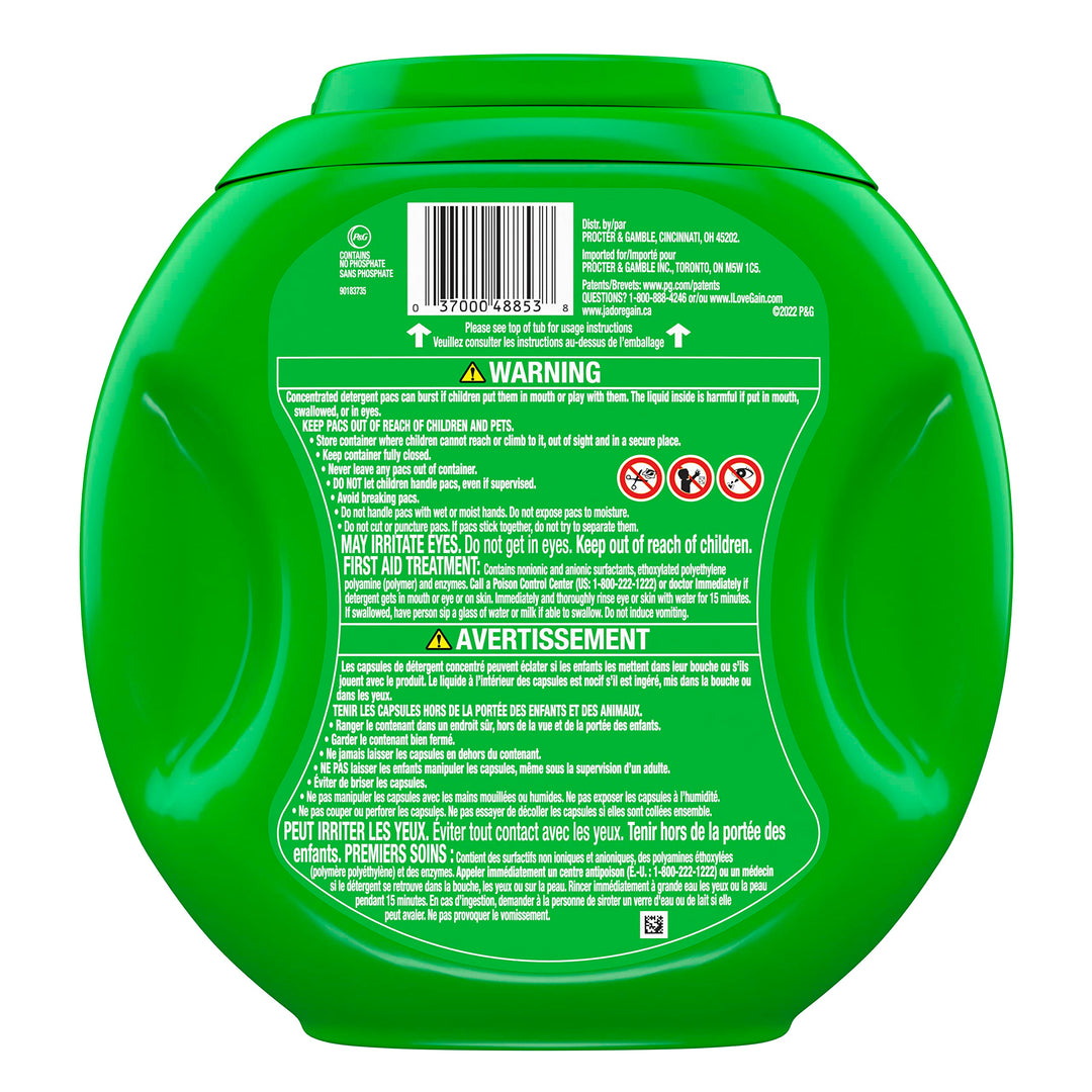 Liquid Laundry Detergent Pacs