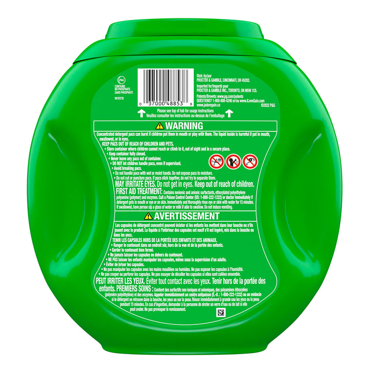 Liquid Laundry Detergent Pacs
