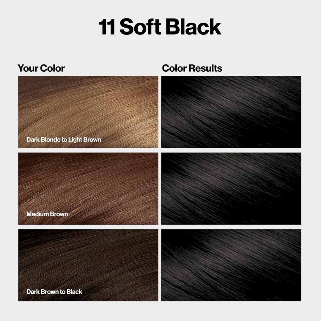 Hair Color Dye – Bond Repair, Ammonia-Free, Soft Black