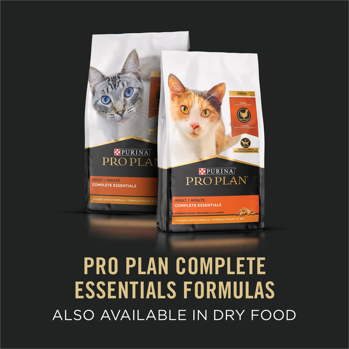 Purina Pro Plan High Protein Cat Food Wet Gravy, Beef and Carrots Entree - (Pack of 24) 3 oz. Pull-Top Cans