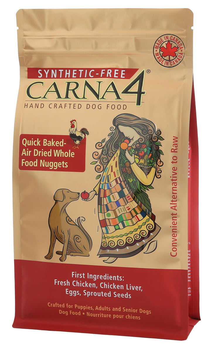 Carna4 Hand Crafted Dog Food, 6-Pound, Chicken