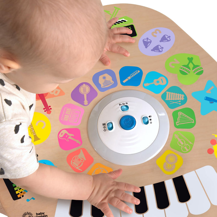 Baby Einstein Clever Composer Tune Table Magic Touch Electronic Wooden Activity Toddler Toy, Ages 12 Months +