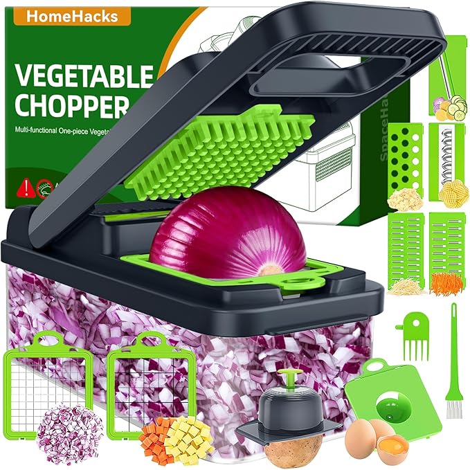 Vegetable Chopper  12 in 1  Multi-Functional