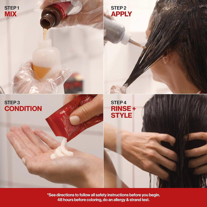 Hair Color Dye – Bond Repair, Ammonia-Free, Soft Black