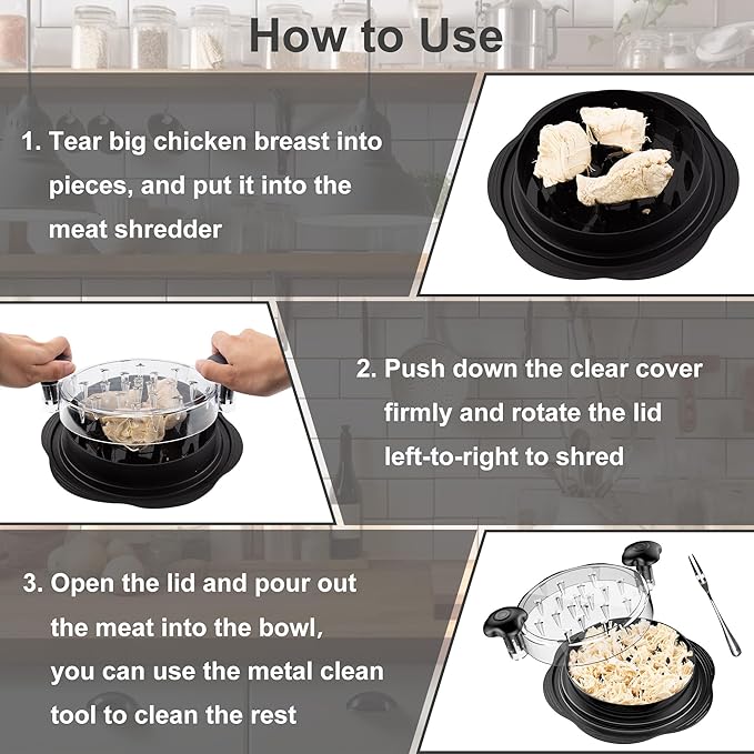 Chicken Shredder Tool for Pork Beef Chicken