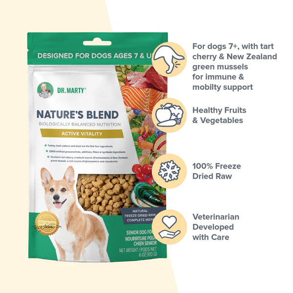Nature’s Blend Active Vitality Freeze Dried Dog Food