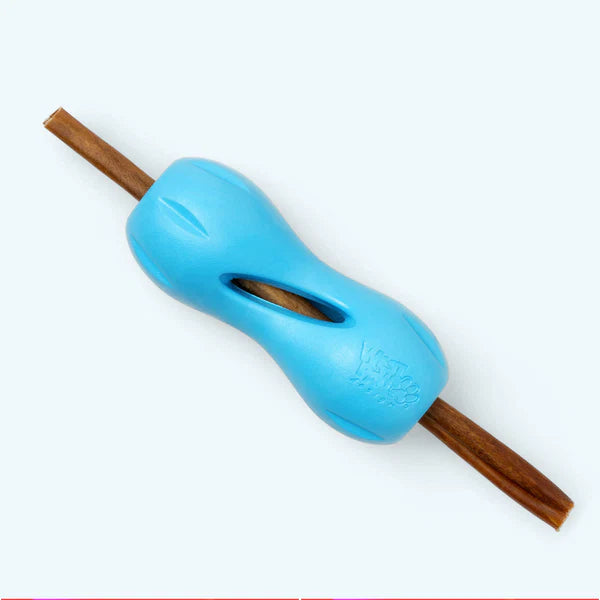 Qwizl Treat Toy for Dogs - Aqua Blue