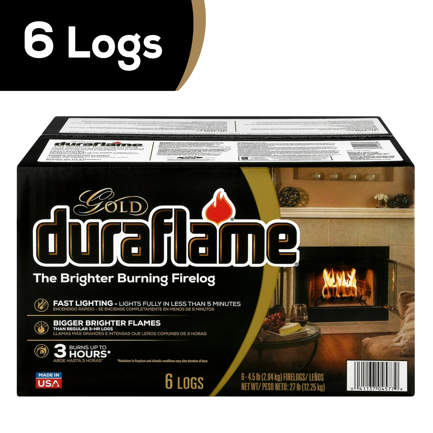 Firelogs 6-Pack