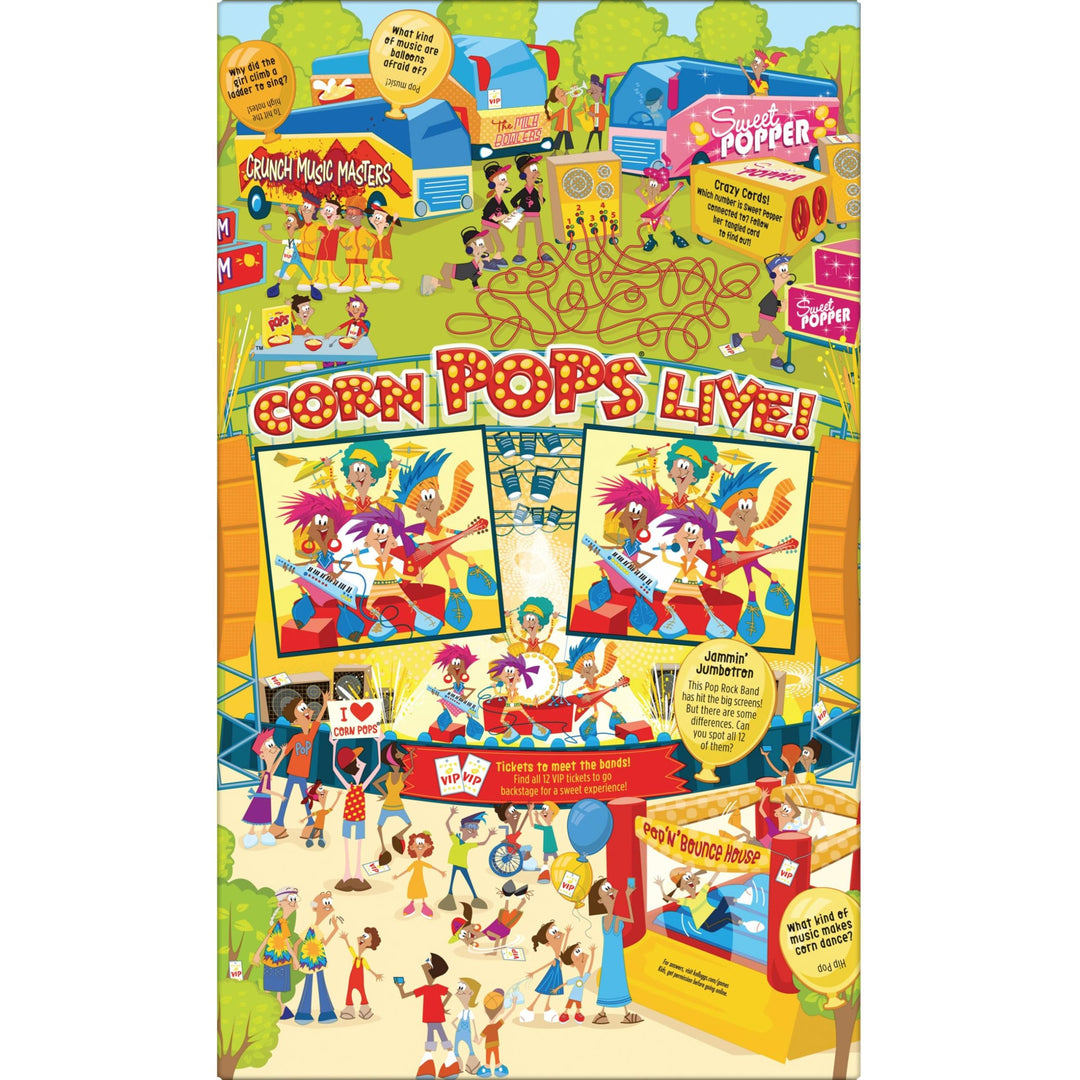 Kellogg's Corn Pops Breakfast Cereal, Kids Cereal, Family Breakfast, Family Size, Original, 16.4oz Box (1 Box)