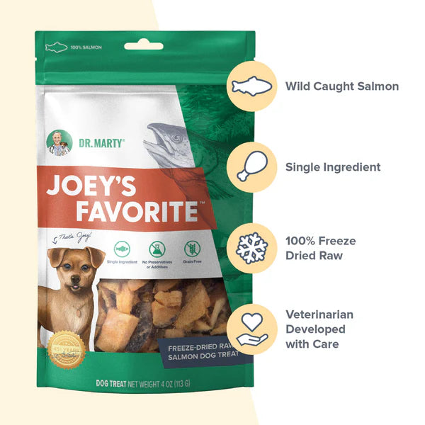 Freeze-Dried Raw Joey's Favorite (Raw Salmon)