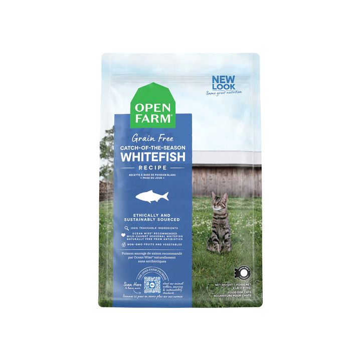 Grain Free Dry Cat Food - Whitefish