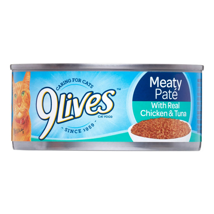 Meaty Paté With Real Chicken & Tuna Wet Cat Food,