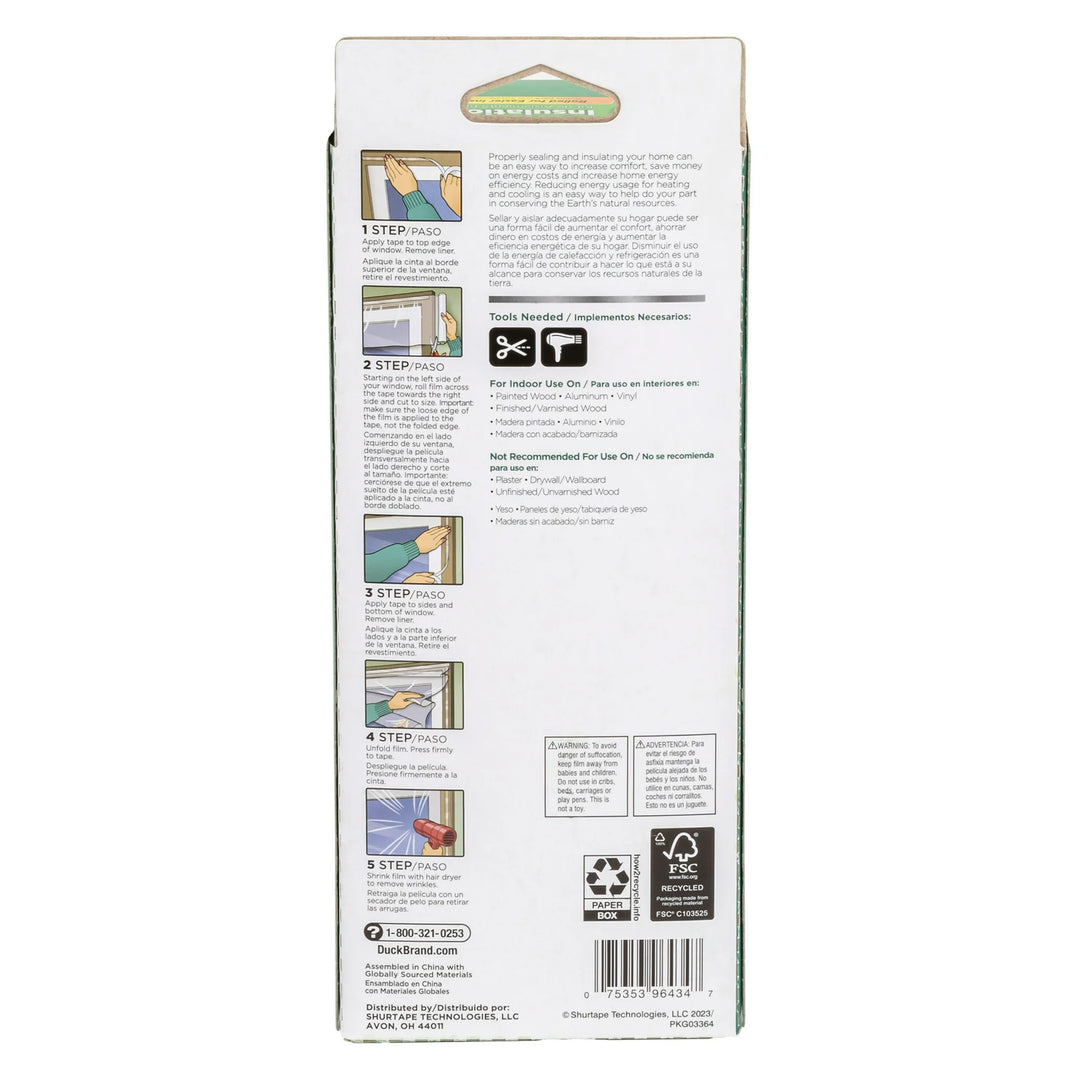 Insulation Film Window Kit