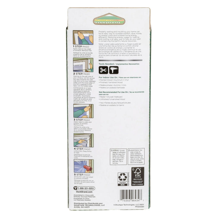 Insulation Film Window Kit