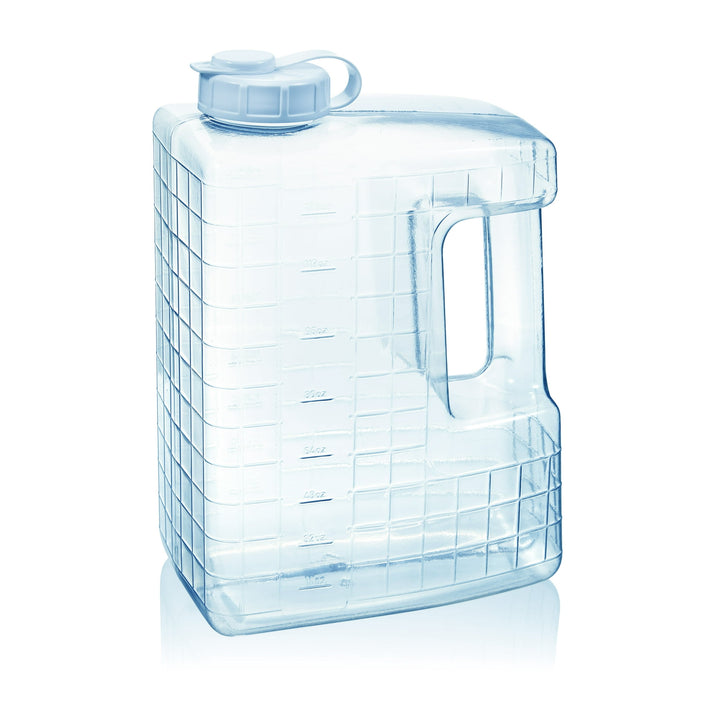 1 Gallon Clear Refrigerator Bottle