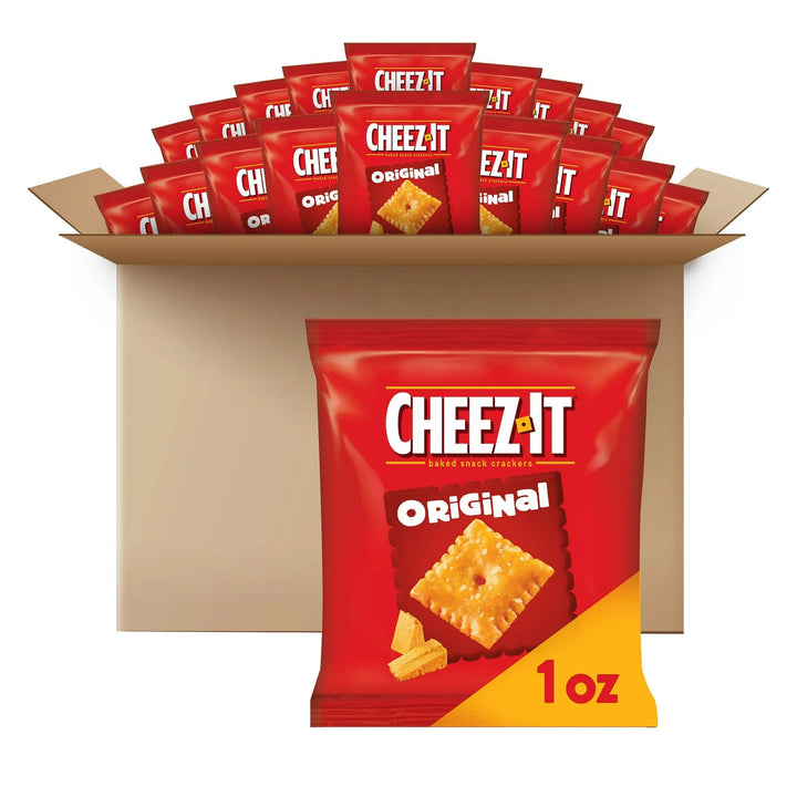 Baked Cheese  Snack Crackers, 40 Count