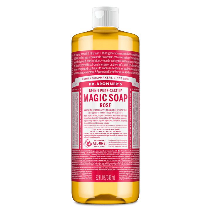 Castile Liquid Magic Soap - Pure Rose