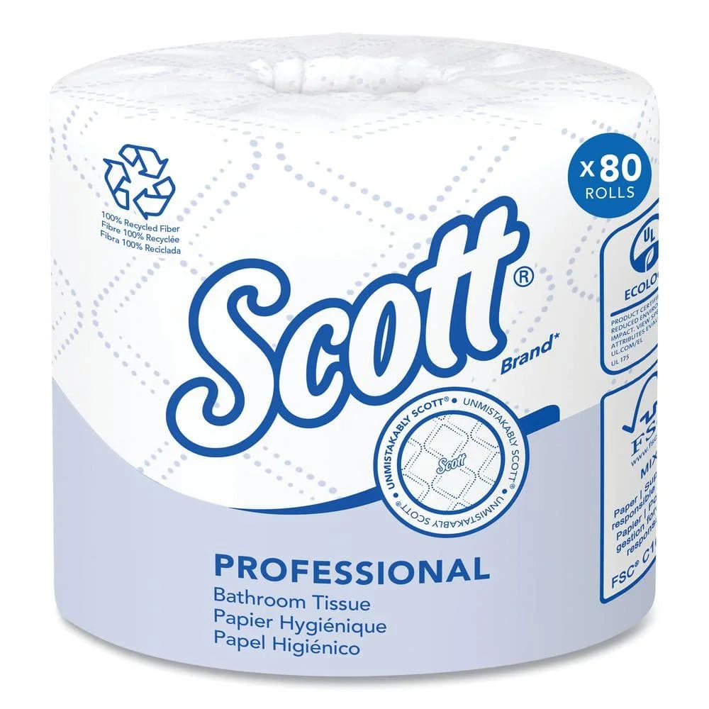 Recycled Fiber 2-Ply Toilet Paper