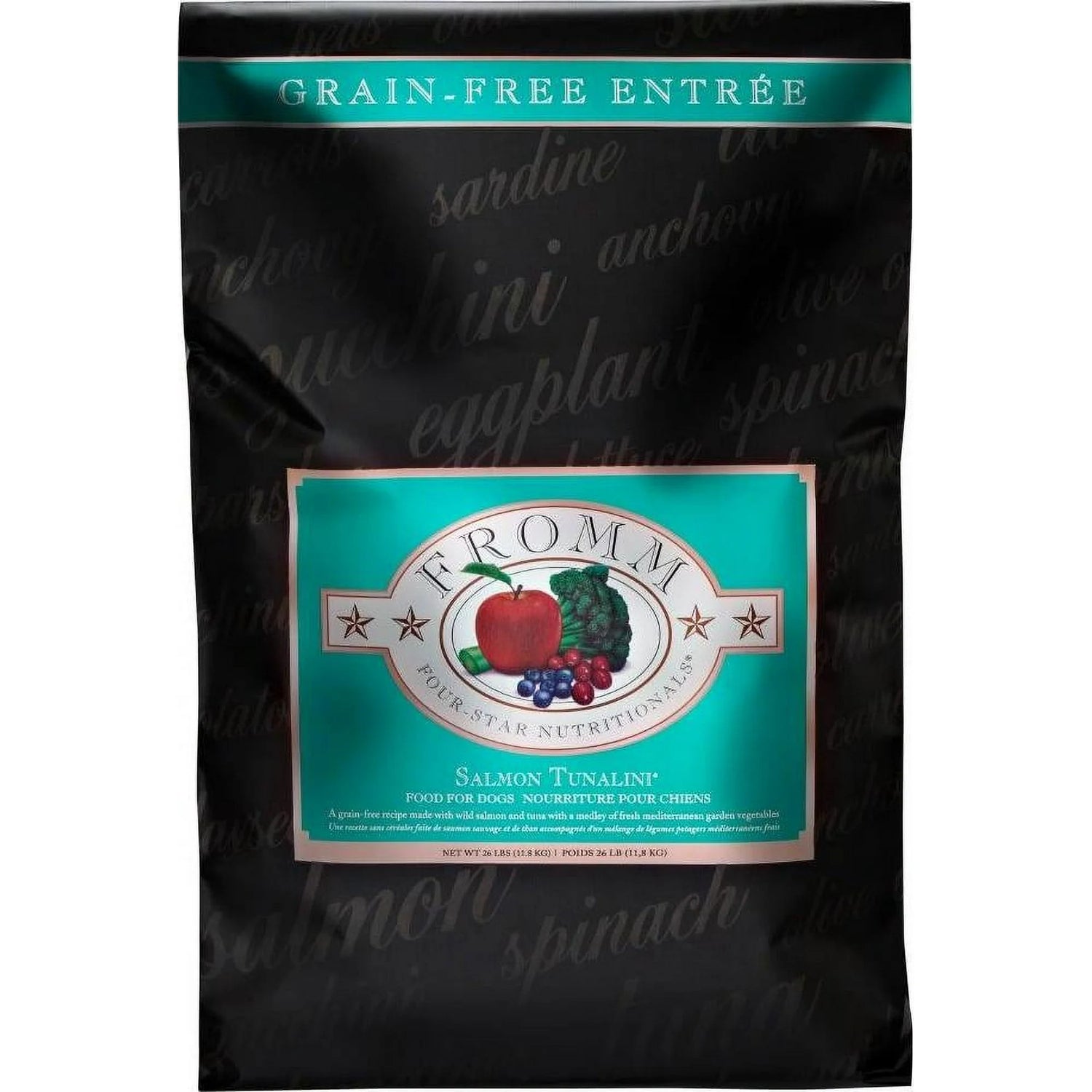 Dry Dog Food Salmon Tunalini
