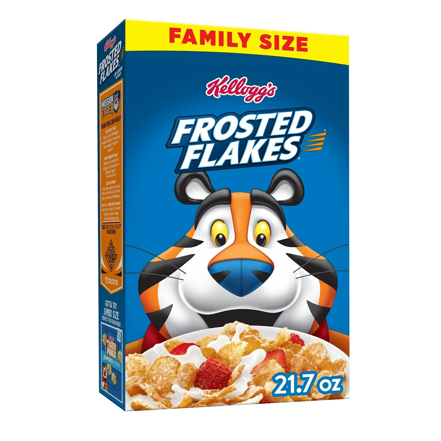 Family Size Frosted Flakes Cereal Breakfast