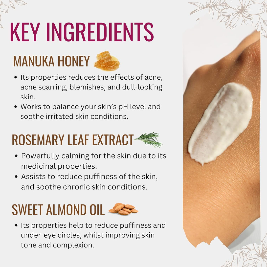 Retinol Night Cream with Manuka Honey & Peptides
