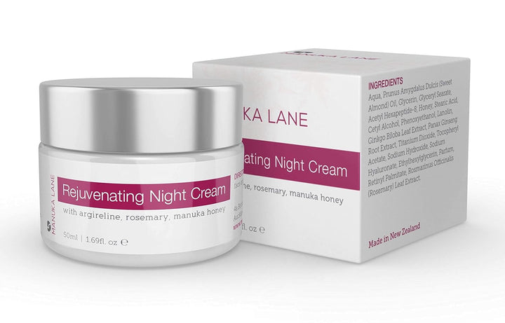 Retinol Night Cream with Manuka Honey & Peptides