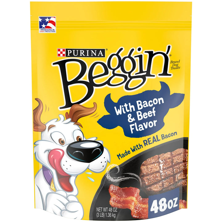Dog Treats with Real Bacon & Beef Flavors