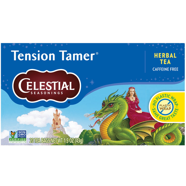 Herbal Tea Bags Tension Tamer Caffeine-Free