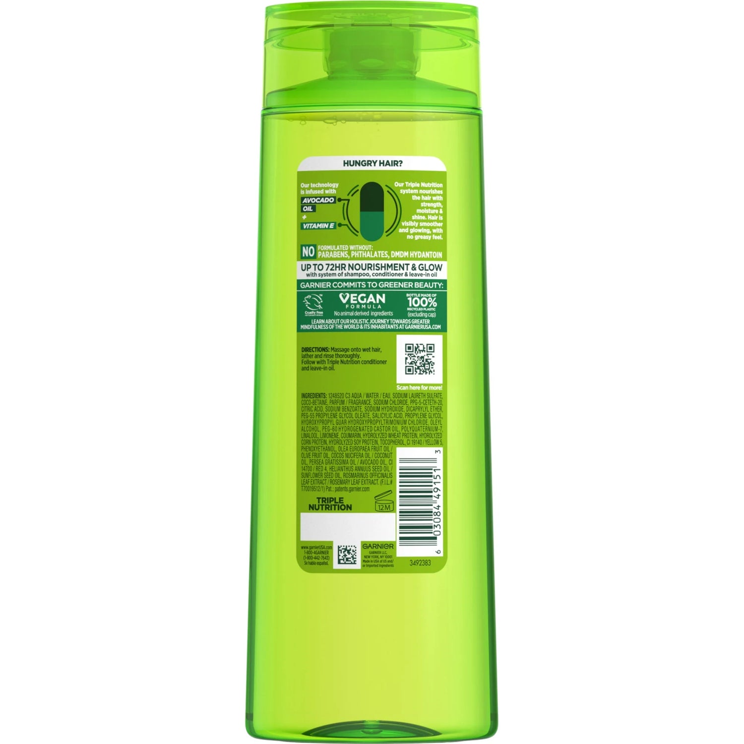 Fructis Triple Nutrition Shampoo