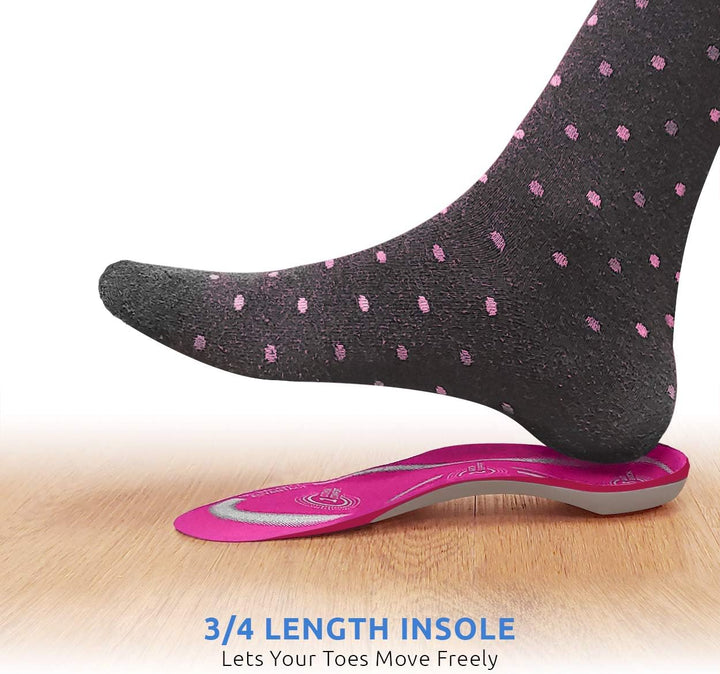 Women’s Gel Orthotic Insoles with Arch Support