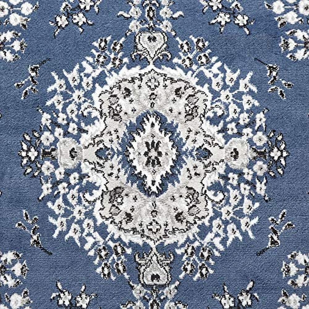 Sakarya Traditional Medallion Area Rug, 7'8"x10'7"